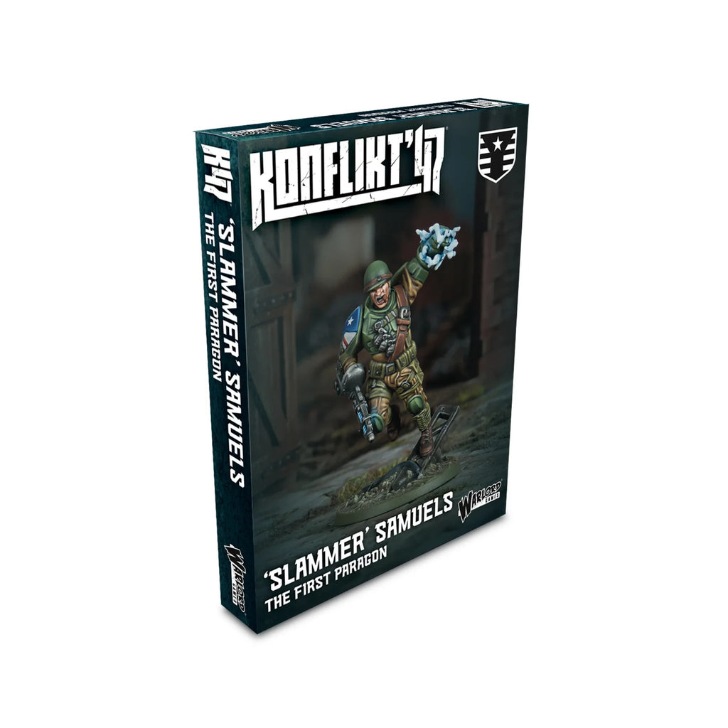 Warlord Games Konflikt 47 1:56 'Slammer' Samuels, The First Paragon - 452010406