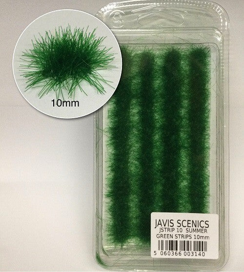 Javis "Countryside" Scenics Summer Green Strips 10mm JSTRIP10