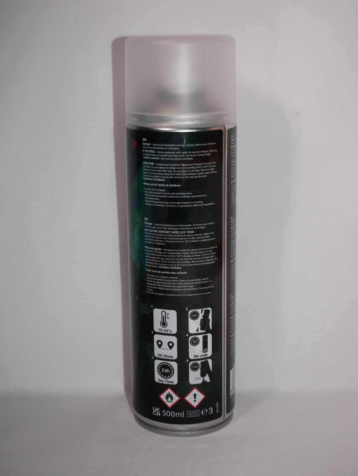 The Colour Forge Governor Green Matt Finish Model Primer 500ml Aerosol Spray Can
