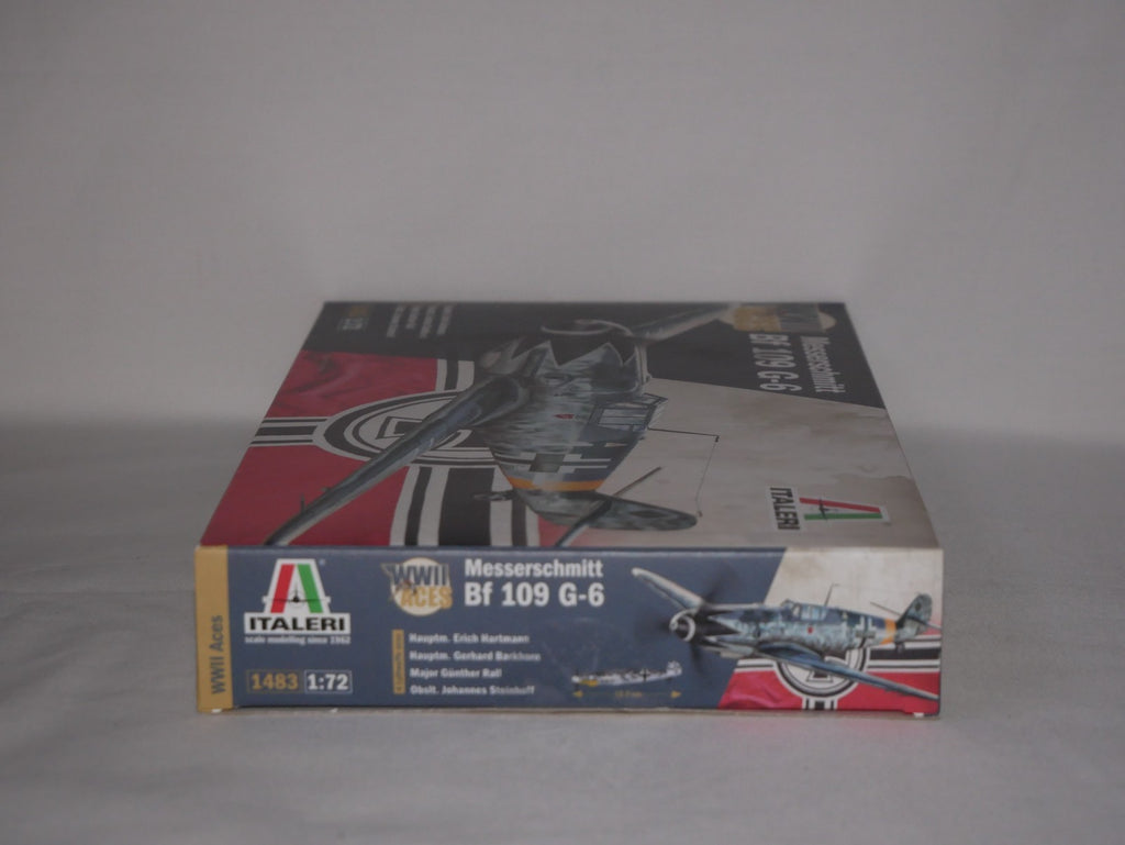 Italeri 1:72 Scale WWII Aces Messerschmitt Bf 109 G-6 Model Skill Level 2 - 1483