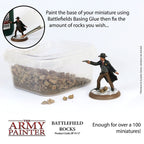 The Army Painter Battlefield Rocks For Miniature Gaming Bases 150ml Tub BF4117