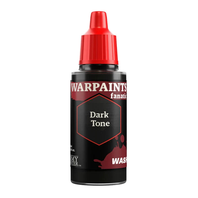 The Army Painter Warpaints Fanatic Dark Tone Wash (18ml) Dropper Bottle - WP3199