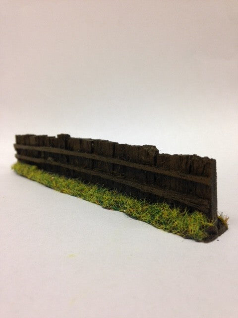 Javis "Countryside" Scenics "OO" Gauge Dark Brown Sleeper Fencing PF9
