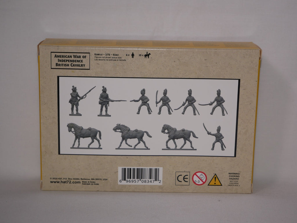 Hat Industrie 1:72 Scale American War Of Independence British Cavalry - 8347