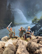 Victrix Warriors Of The Dark Ages 28mm Hard Plastic Archers & Slingers - VXDA006