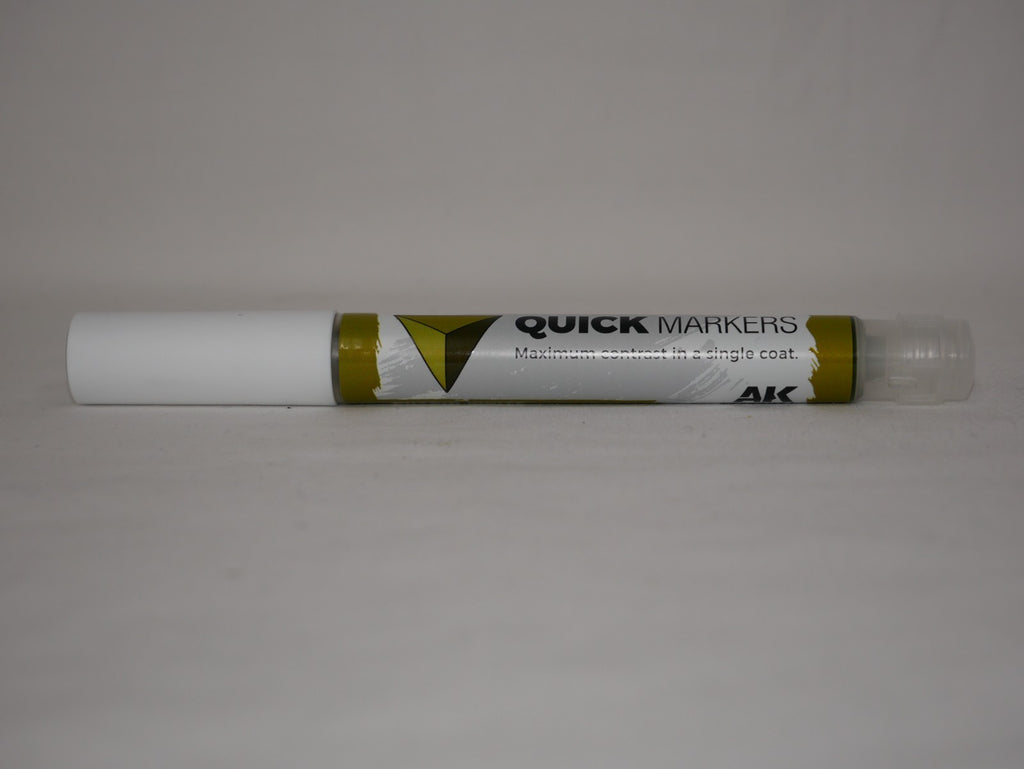 AK Interactive Acrylic Quick Gen Markers For Tabletop Wargaming Putrid White - AKMQ024