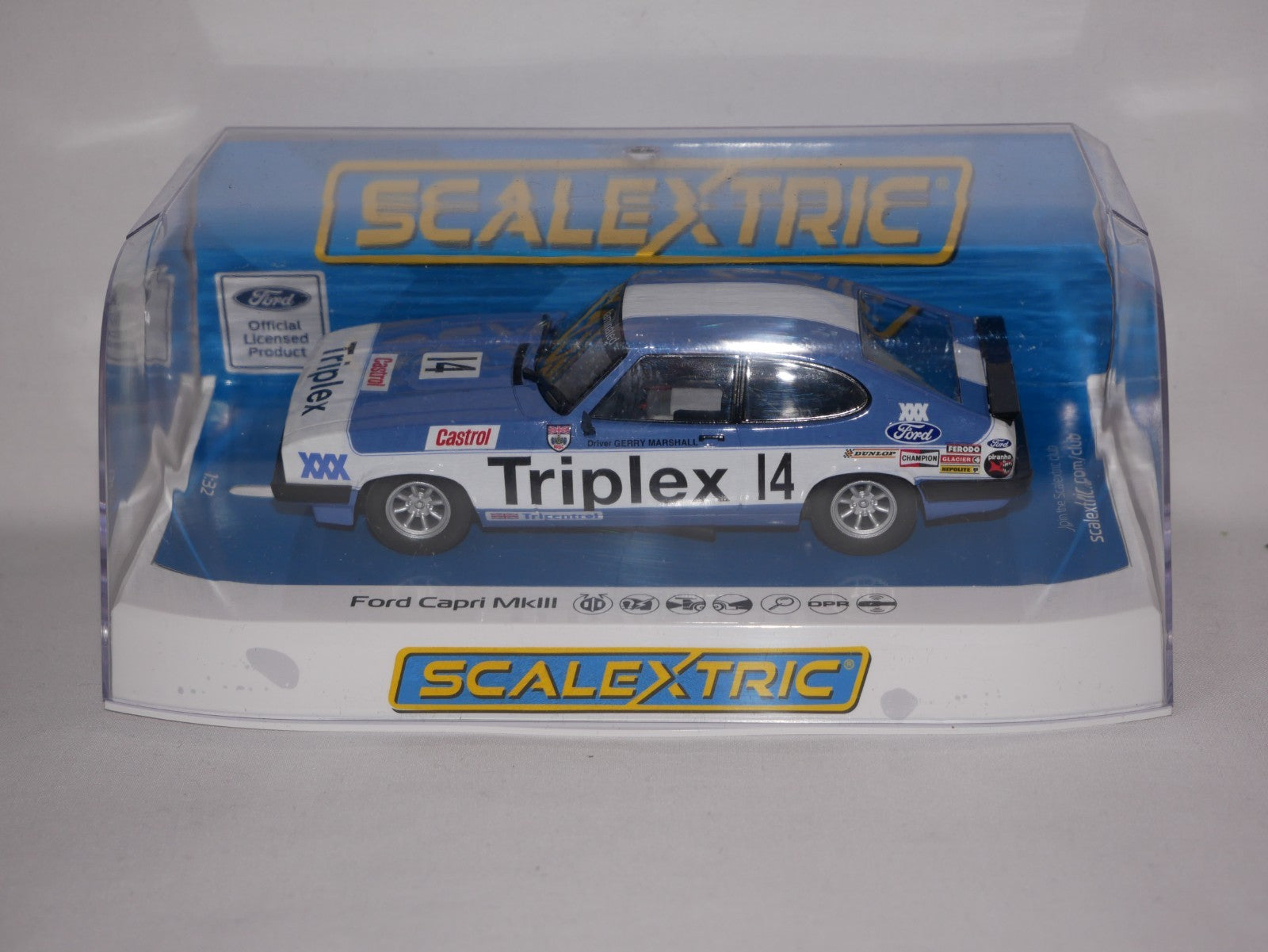 Scalextric Ford Capri MKIII 1980 British Saloon Car Championship G.Marshal C4544