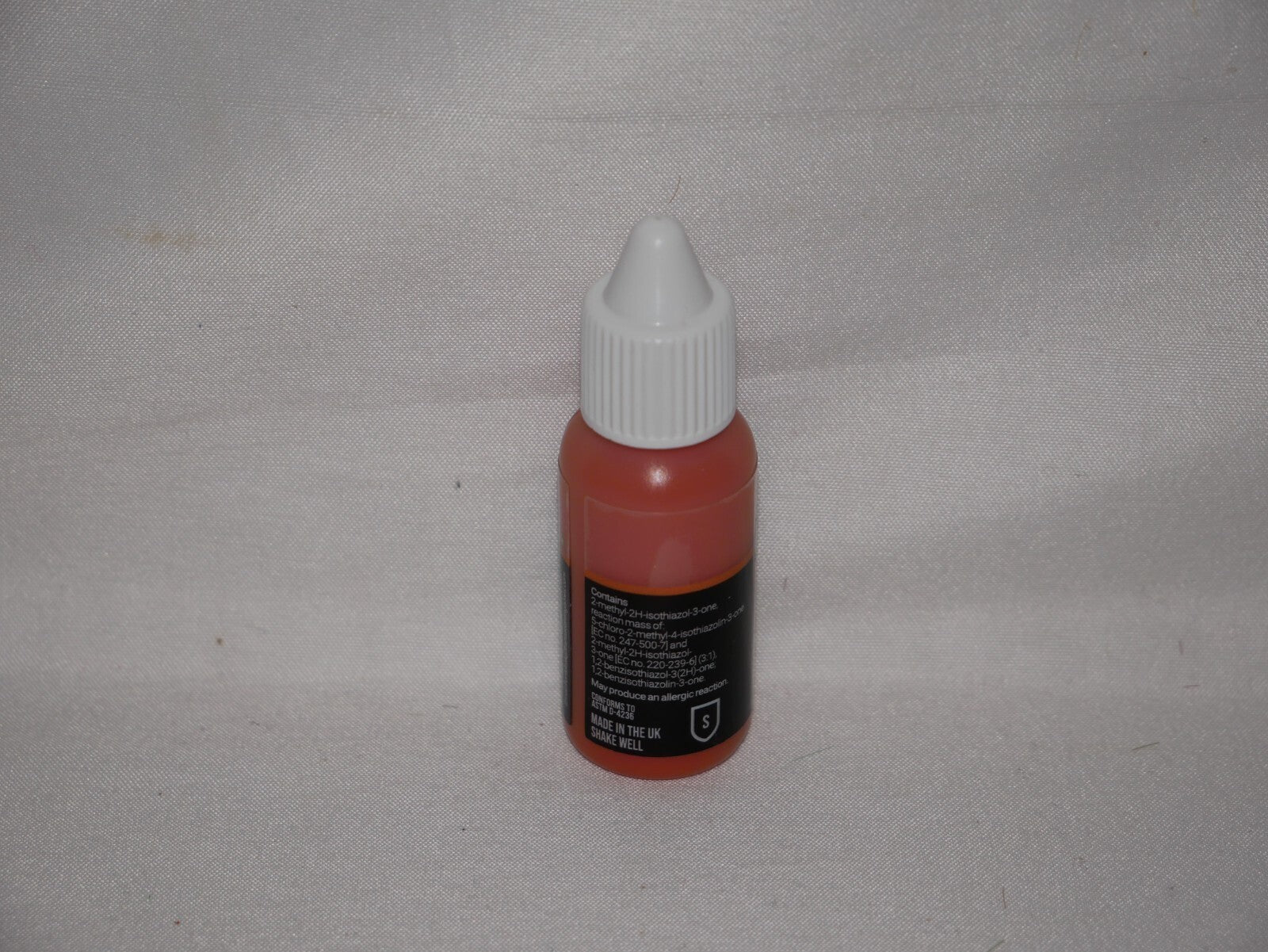 Duncan Rhodes Painting Academy 'Two Thin Coats' Rust Orange 15ml Dropper - 10010