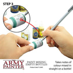 The Army Painter Empty Paint Mixing Bottles 12ml  (6 Dropper Bottle Pack) TL5040