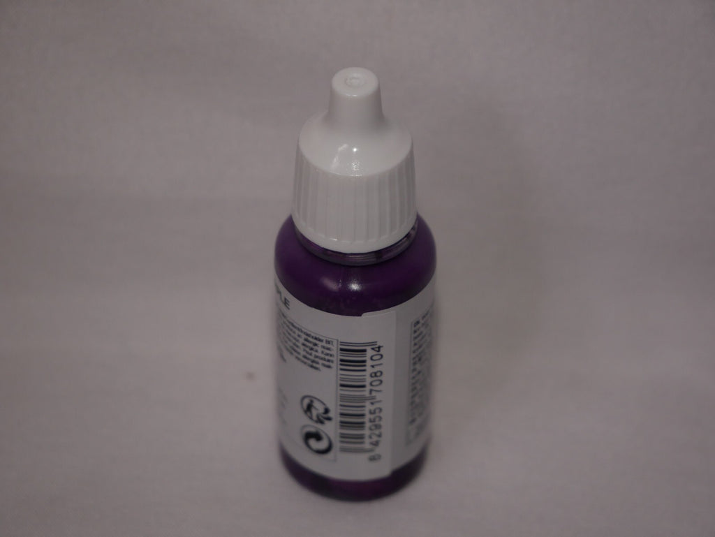 Vallejo Model Color Royal Purple Acrylic 17ml/0.57 fl oz Dropper Bottle - 70.810