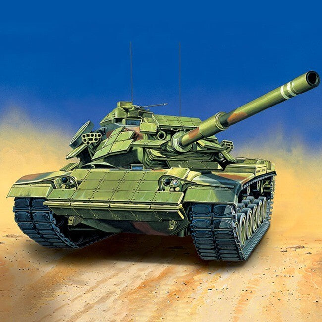 Academy Hobby Model Kits 1:72 Scale USMC M60A1 Rise (P) Main Battle Tank - 13425
