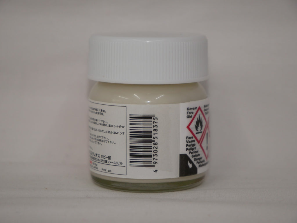 Mr Hobby Mr Dissolved Putty (40ml) Glass Jar For Scale Model Building - (P-119)