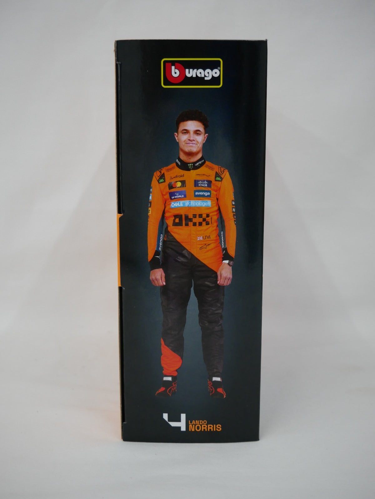 Burago 1:43 McLaren MCL39 Australian GP 2025 L.Norris Pit Pass Diorma Playset - #18-38457N