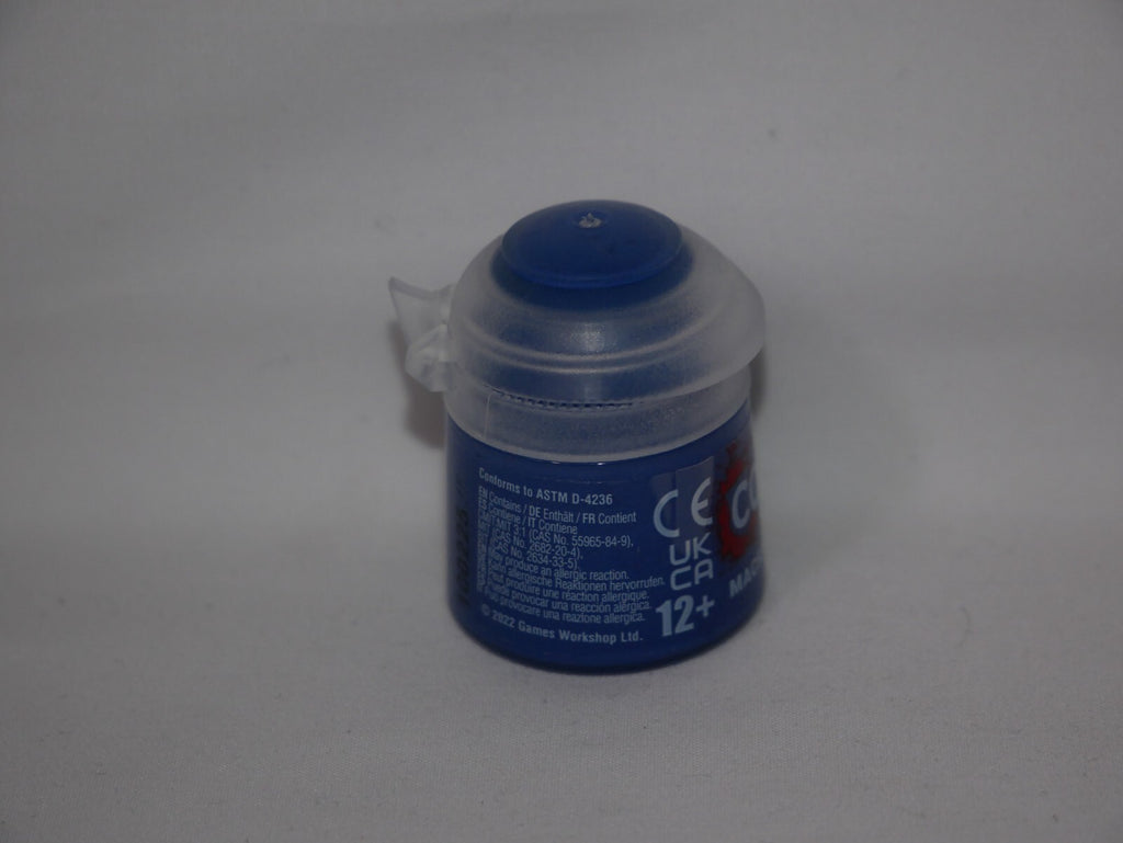 Games Workshop Citadel Colour Base Macragge Blue Acrylic 12ml Paint Pot (21-08)