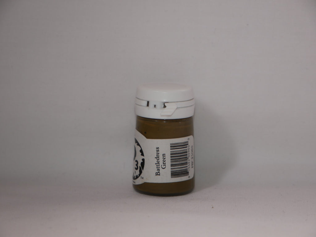 Formula P3 Acrylic Paint Range Battledress Green 18ml Flip Top Bottle PIP 93060