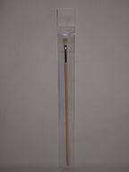 Tamiya Wooden Handle Horse-Hair Bristled No.0 Flat Modelling Paint Brush - 87015