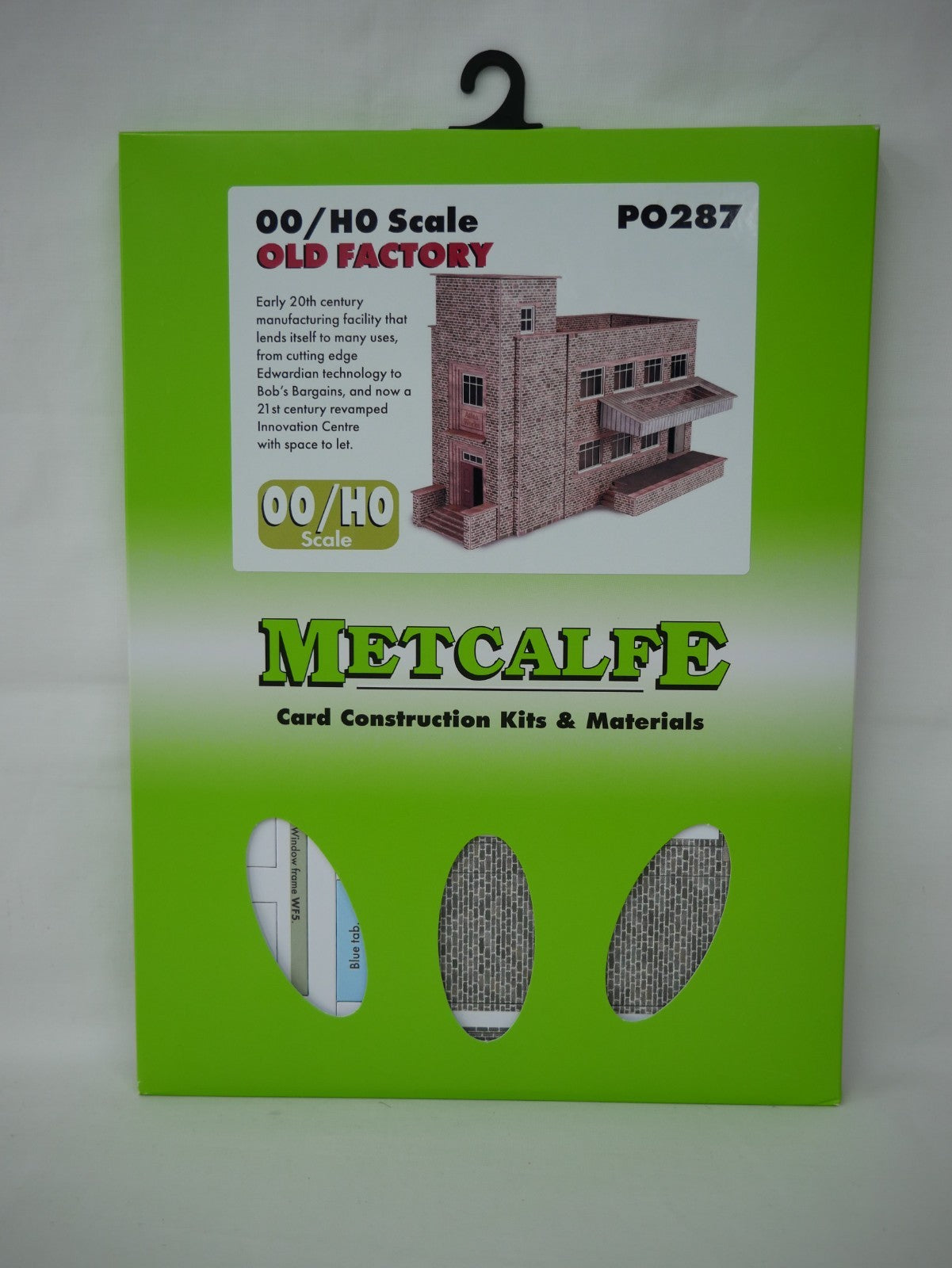 Metcalfe Card Construction Kits & Materials OO/HO Scale Old Factory Model - PO287
