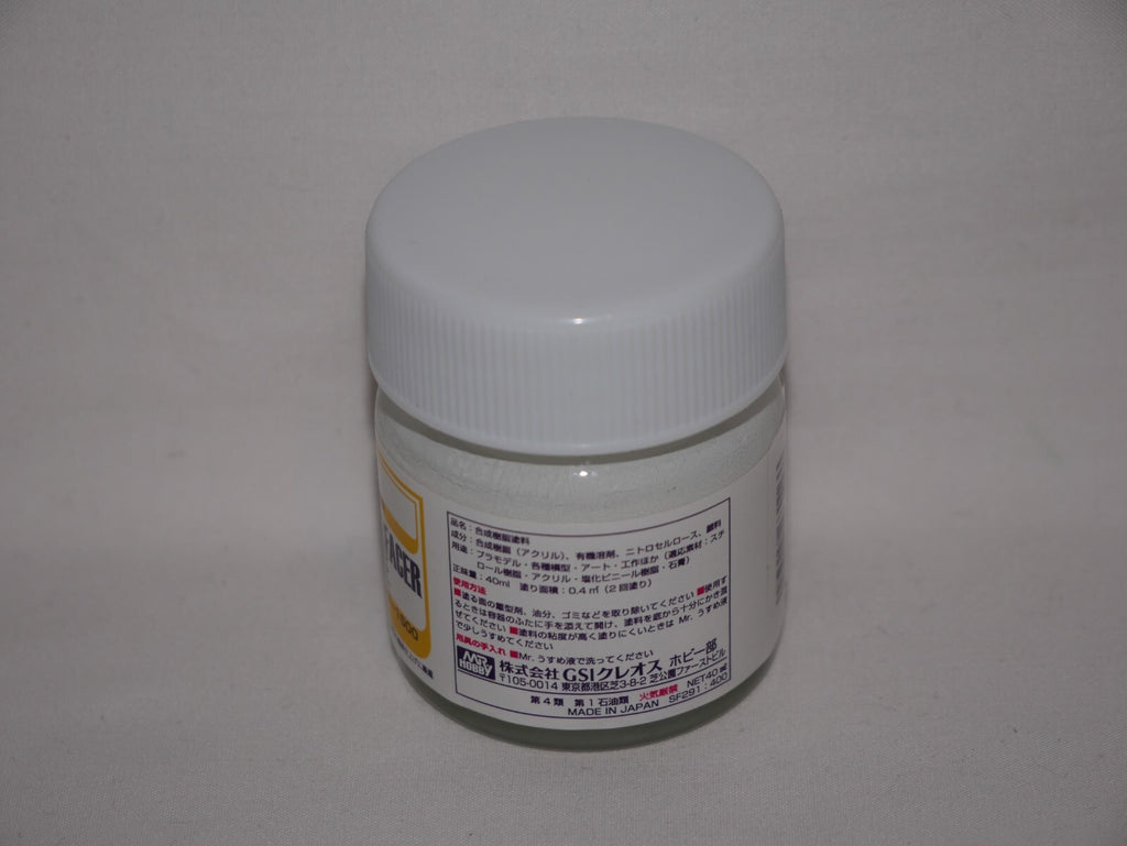 Mr Hobby Mr Finishing Surfacer 1500 White Primer 40ml Glass Bottle - SF-291