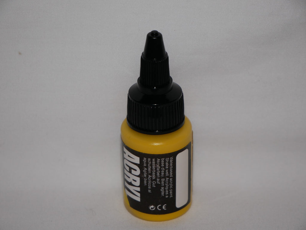 Monument Hobbies Pro Acryl Range Golden Yellow 22ml Twist Top Bottle - (MPA-006)