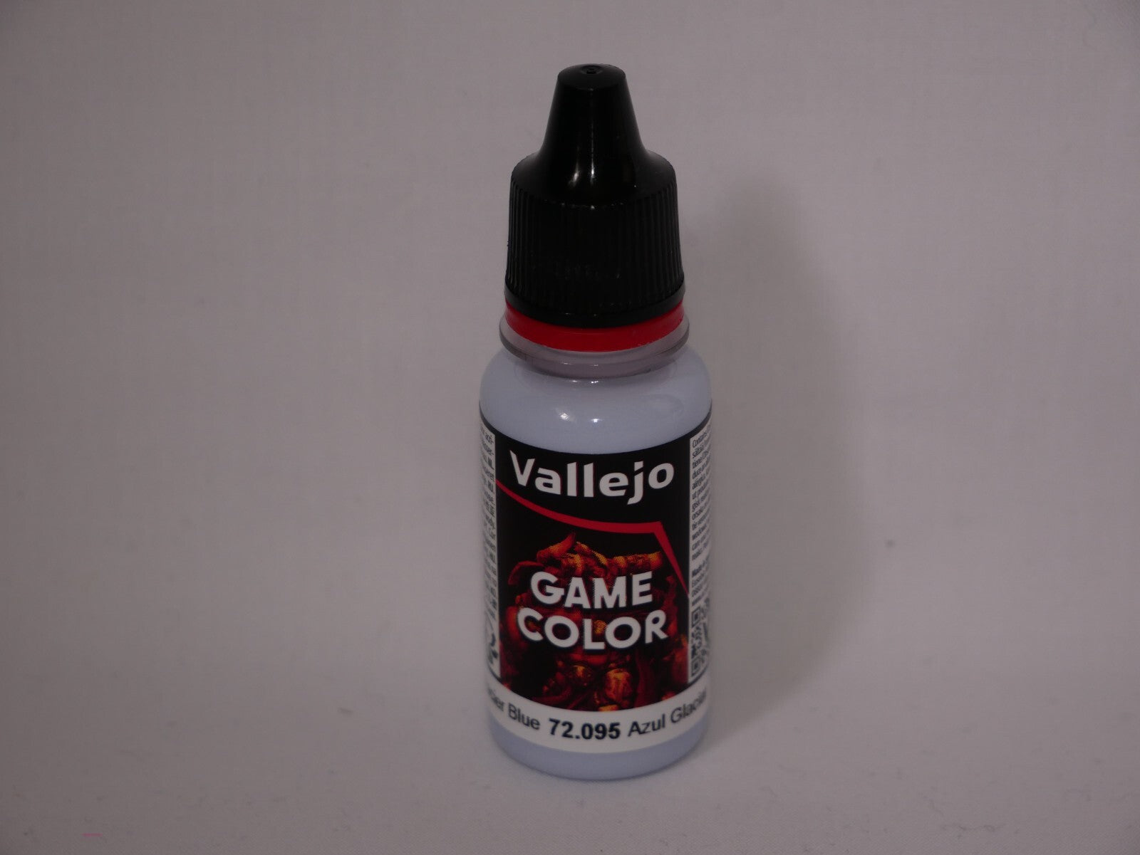 Vallejo Game Color Acrylics Glacier Blue 18ml/0.6 fl oz Dropper Bottle - 72.095