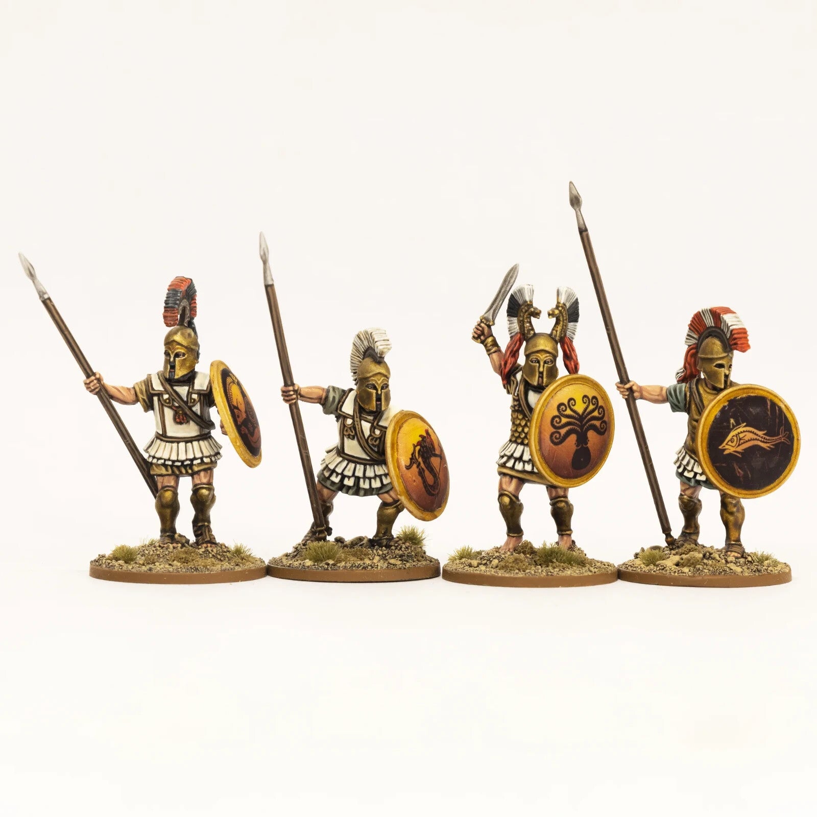 Victrix Greek And Persian Wars 28mm Hard Plastic Greek Hoplites  Models - VXA050