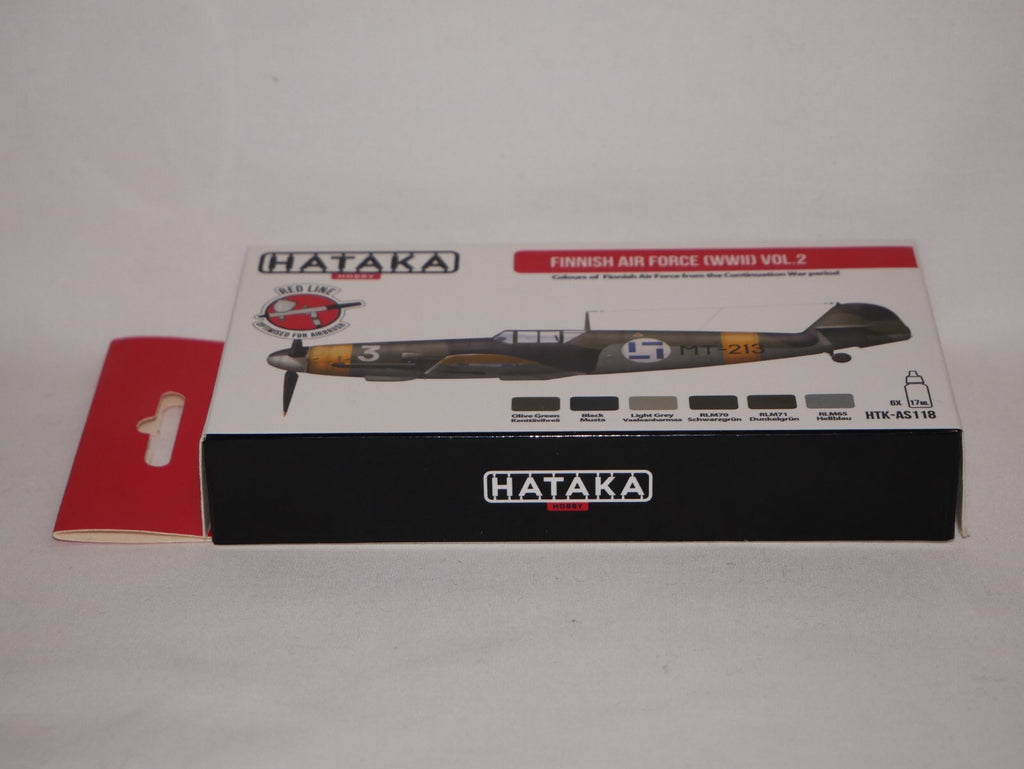 Hataka Red Line Optimised For Airbrush Finish Air Force WWII Vol.2 - (HTK-AS118)