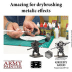 The Army Painter Warpaints Metallics Greedy Gold (18ml) Dropper Bottle - WP1132