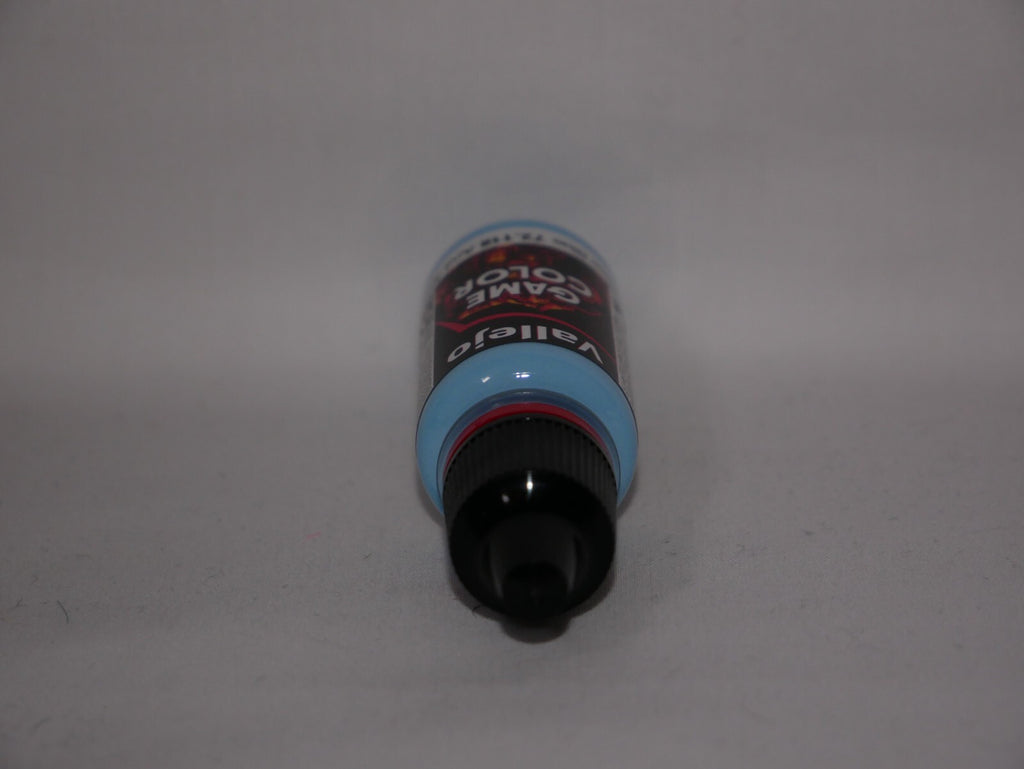 Vallejo Game Color Acrylics Sunrise Blue 18ml/0.6 fl oz Dropper Bottle - 72.118