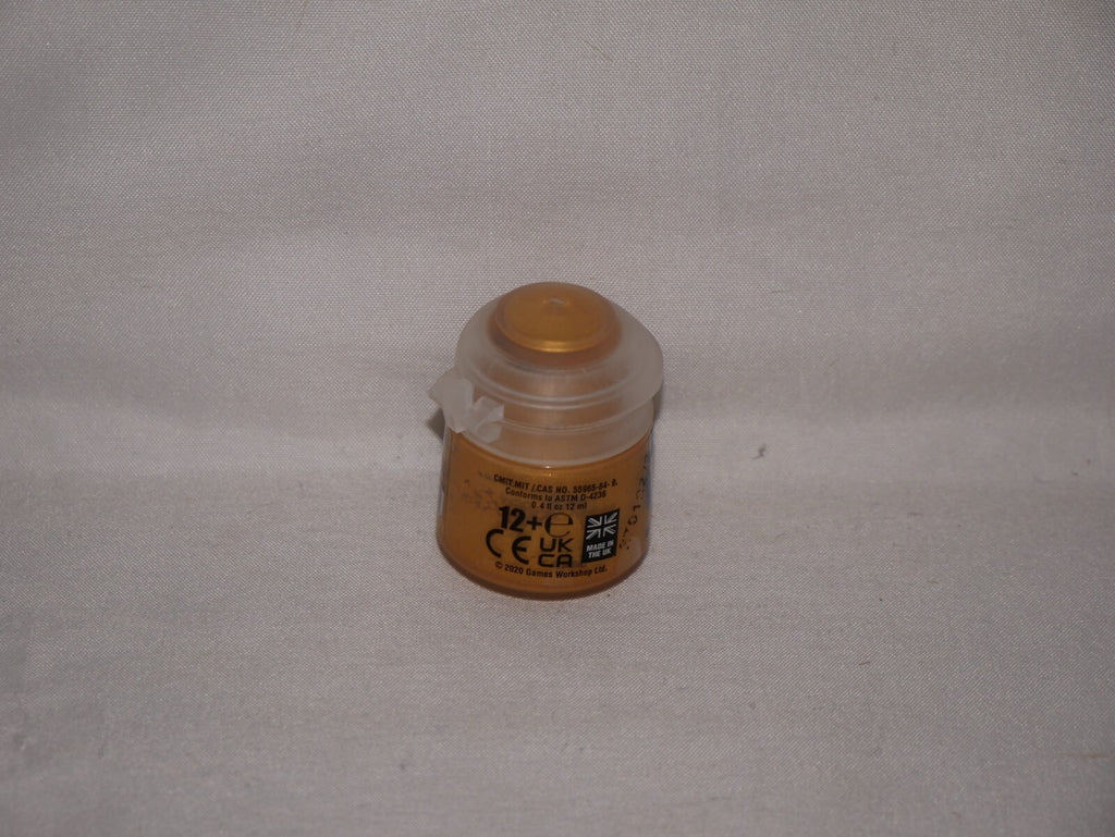 Citadel Colour Layer Auric Armour Gold Metallic Acrylic (12ml) Paint Pot - 22-62