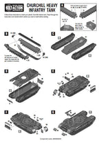 Warlord Games Bolt Action 1:56 Scale WWII Churchill Infantry Tank - (402011002)