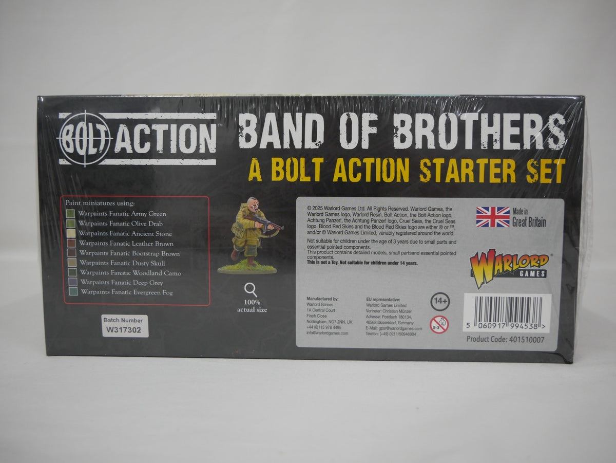 Warlord Game Bolt Action 1:56 Scale Band of Brothers (Third Edition) Starter Set - 401510007