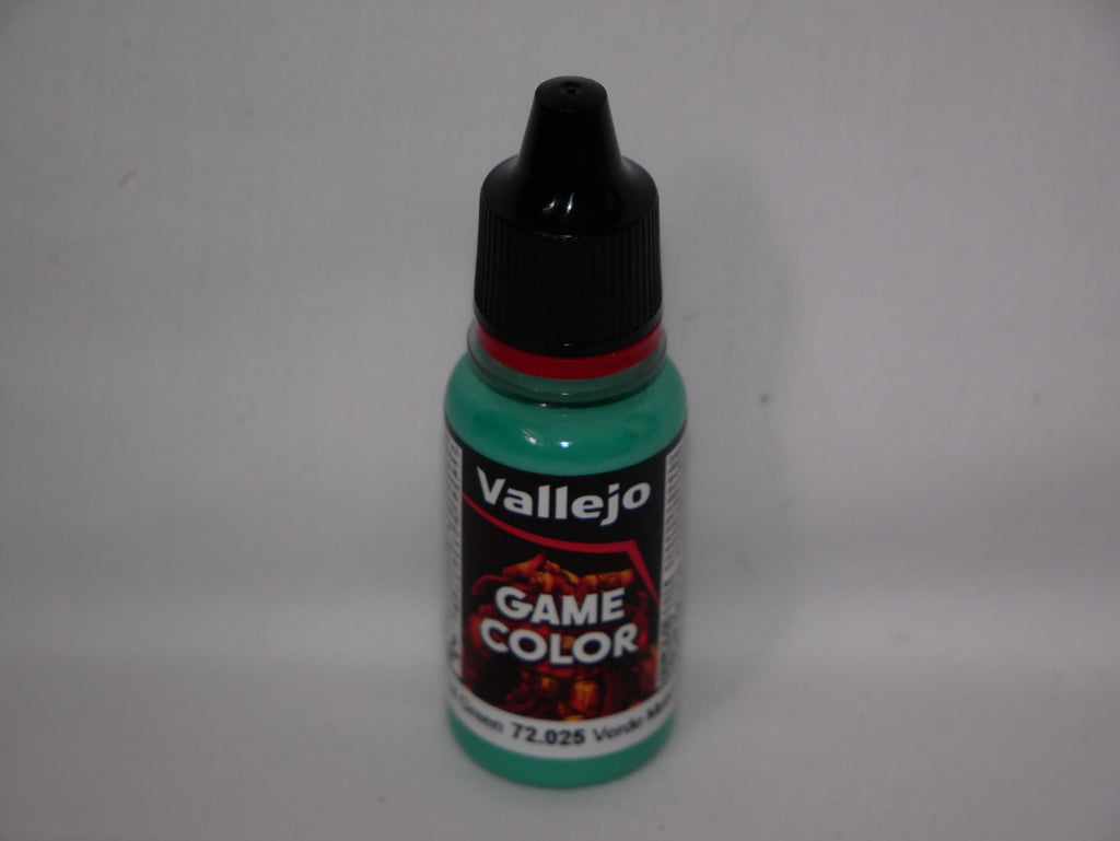 Vallejo Game Color Acrylic Range Foul Green 18ml/0.6 fl oz Dropper Bottle 72.025