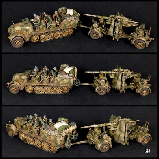 Rubicon Models 1:56 Scale German SdKfz 7 Half-Track Artillery Tractor - 280065