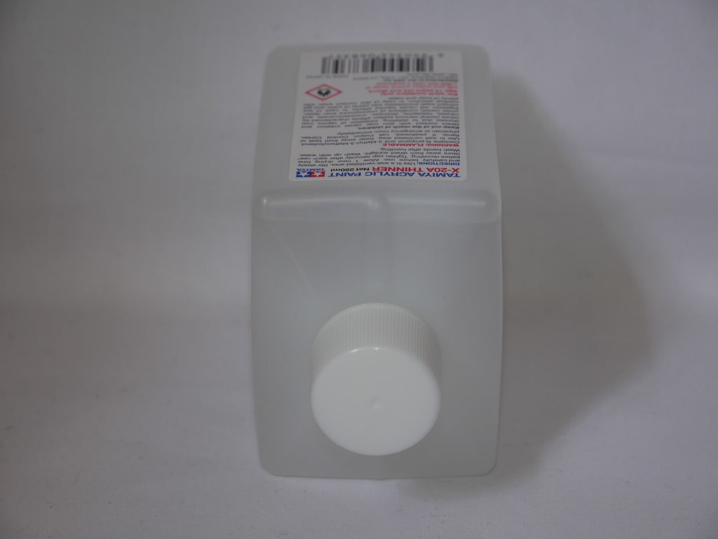 Tamiya Color Acrylic Modeling Paint X-20A Thinner & Cleaner 250ml Bottle - 81040
