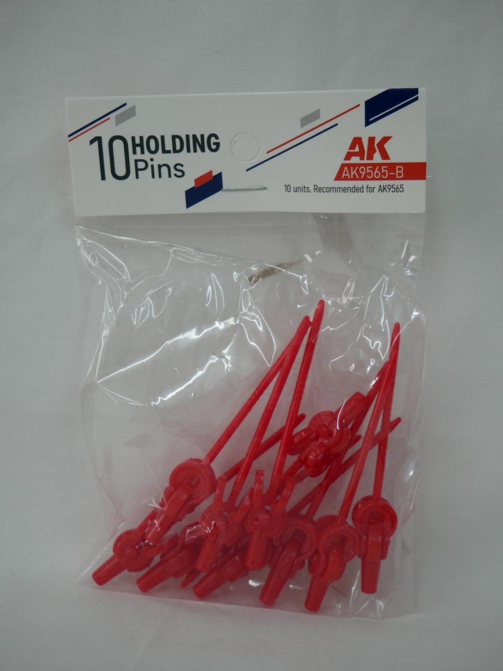 AK Interactive Plastic Holding Pins For AK9565 Handle Support (10 Units) - AK9565-B