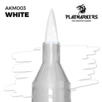 AK Interactive Acrylic Paint Playmarkers For Model Tabletop Games White - AKM003