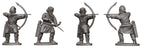 Victrix Warriors Of The Dark Ages 28mm Hard Plastic Archers & Slingers - VXDA006