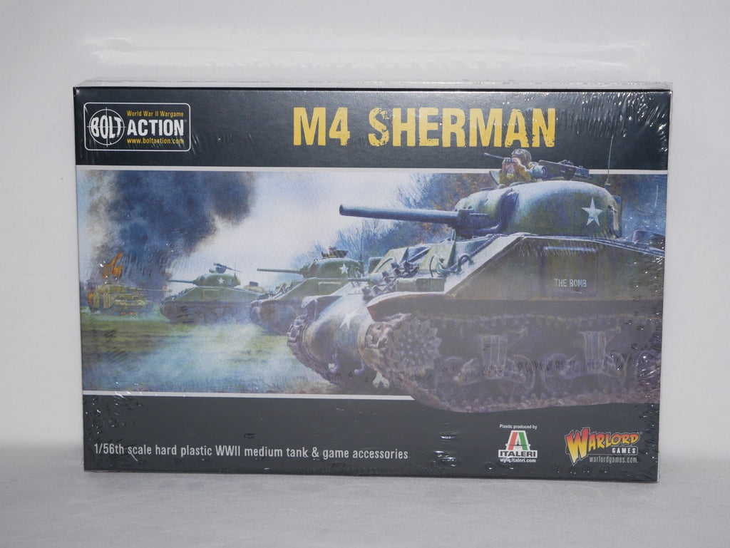 Warlord Games Bolt Action 1:56 Scale WWII US M4 Sherman Medium Tank - 402013006