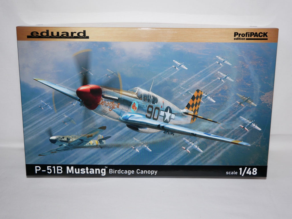 Eduard 1:48 Scale P-51B Mustang Birdcage Canopy ProfiPACK Edition Kit - 82107