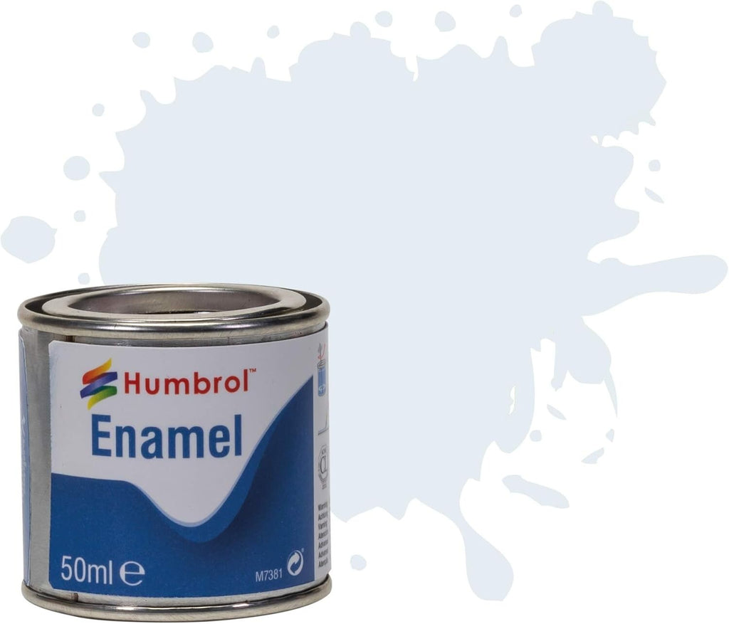 Humbrol Modelling Enamel Paints Metallic Silver Chrome No 191 (50ml) Tub AQ0191