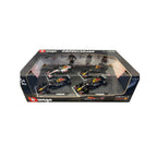 Burago 1:43 Oracle Redbull Racing Max Verstappen Champion 4 Car Set - #18-38092