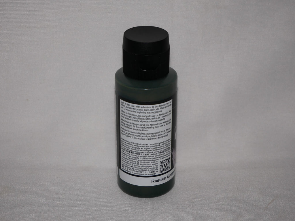 Vallejo Polyurethane Surface Primers Russian Green 4BO 60ml Bottle - 73.609