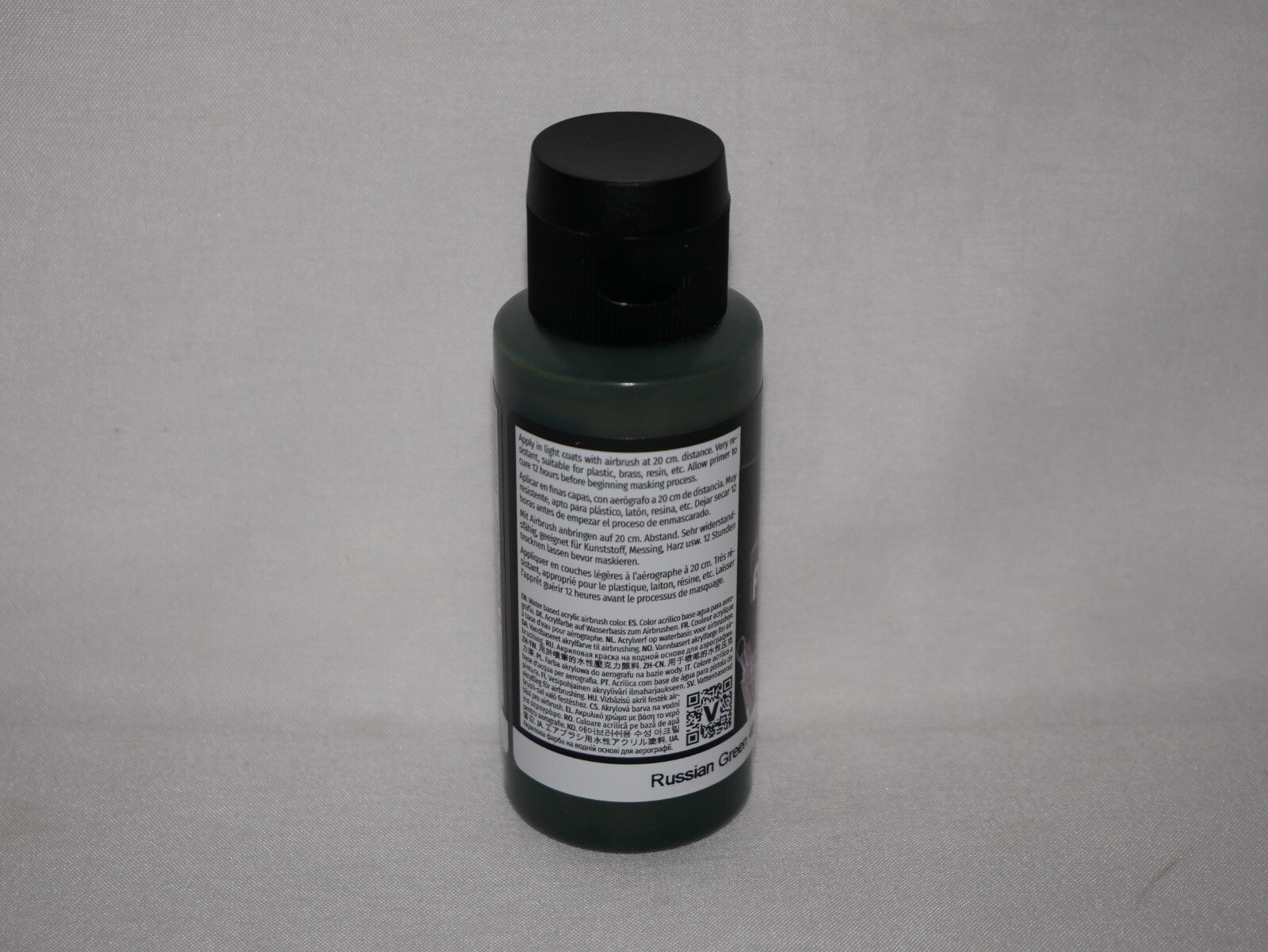 Vallejo Polyurethane Surface Primers Russian Green 4BO 60ml Bottle - 73.609