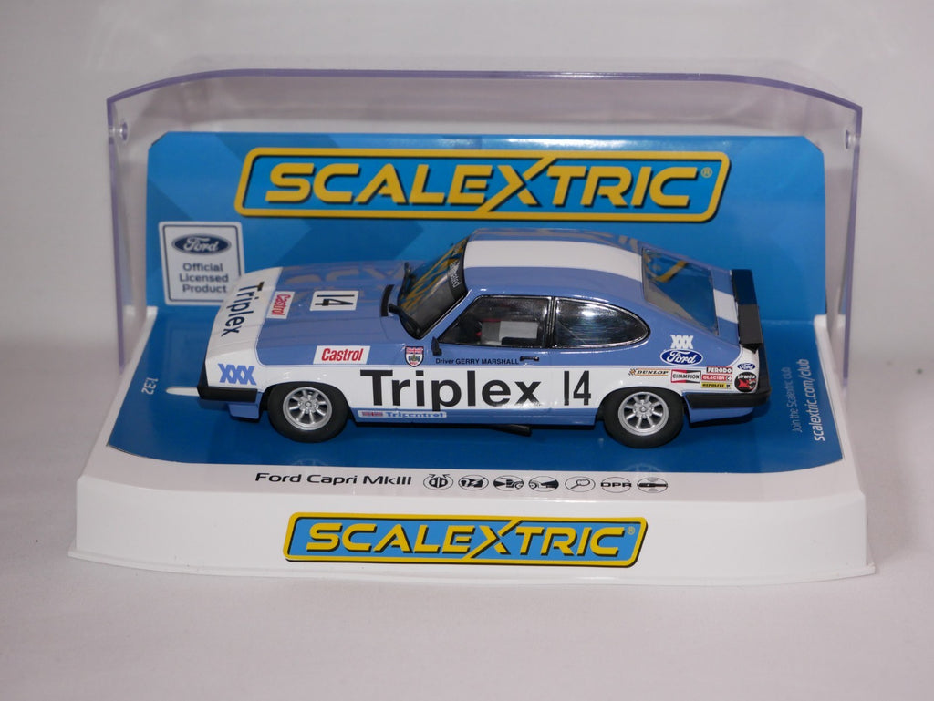 Scalextric Ford Capri MKIII 1980 British Saloon Car Championship G.Marshal C4544
