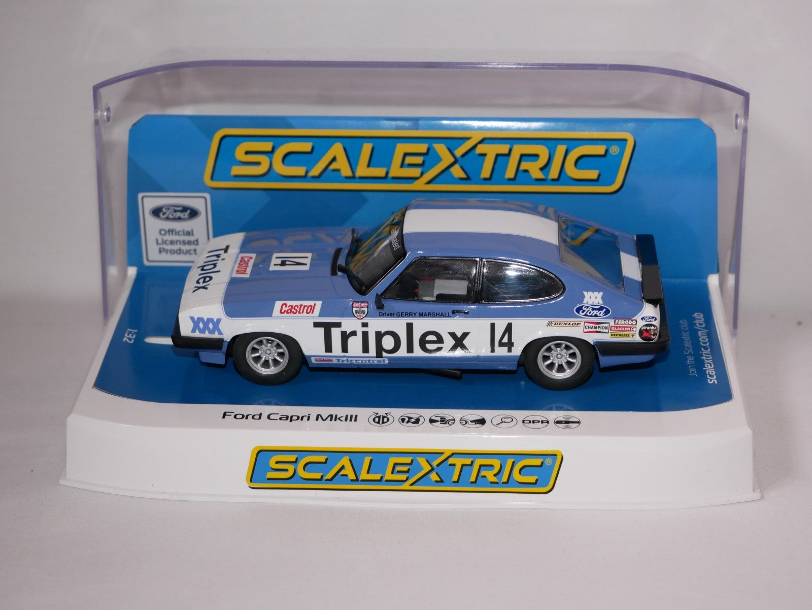 Scalextric Ford Capri MKIII 1980 British Saloon Car Championship G.Marshal C4544