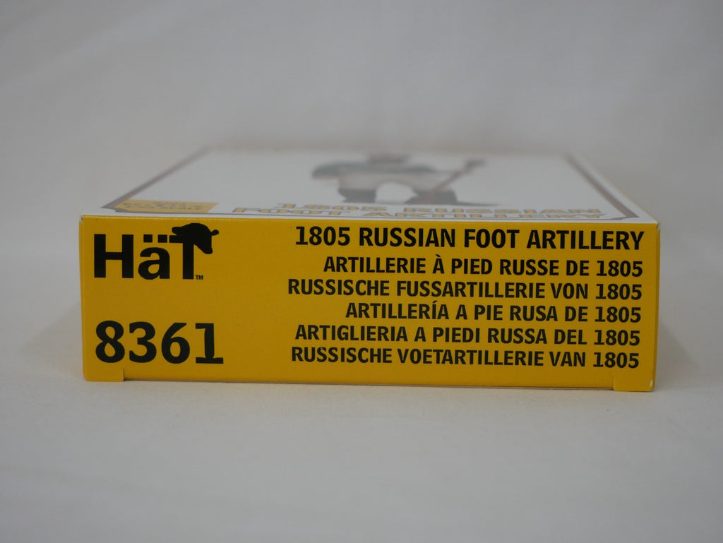 Hat Industrie 1:72 Scale 1805 Napoleonic Russian Foot Artillery With (1/2 pud) 20lb Unicorn Gun - 8361