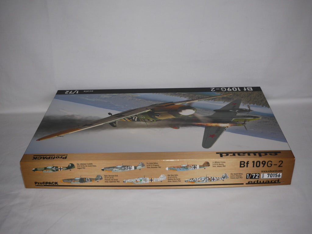 Eduard 1:72 Scale Plastic Kit Messerschmitt Bf 109G-2 ProfiPACK Edition - 70156