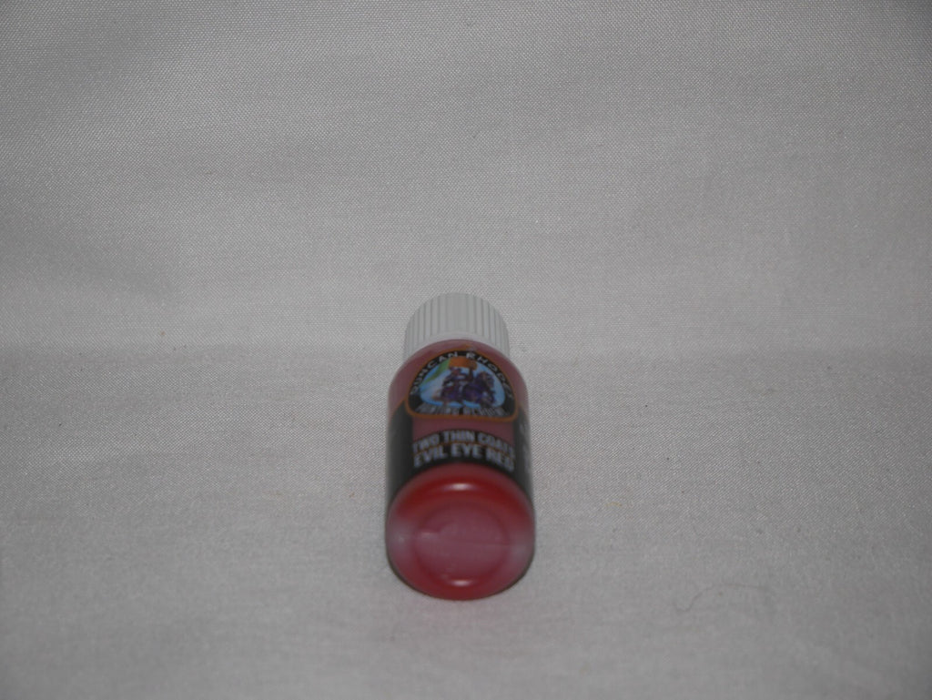 Duncan Rhodes Painting Academy 'Two Thin Coats' Evil Eye Red 15ml Bottle - 10066