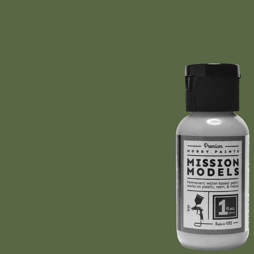 Mission Models Hobby Paints Russian Dark Olive FS 34096 30ml Bottle (MMP - 029)