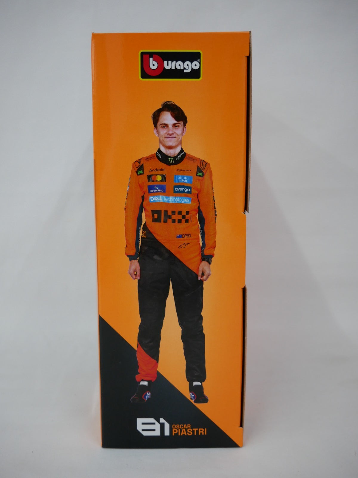 Burago 1:43 McLaren MCL39 Australian GP 2025 O.Piastri Pit Pass Diorma Playset -  #18-38457P